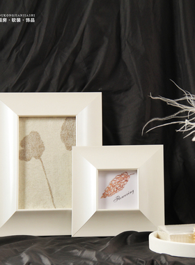 法式轻奢羽毛花瓶客厅摆件