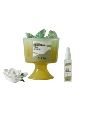 现代中古风香薰相框书本组合摆件