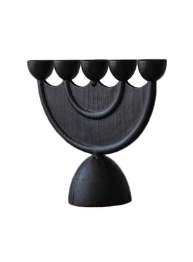 蜡烛台客厅餐桌中古烛台摆件