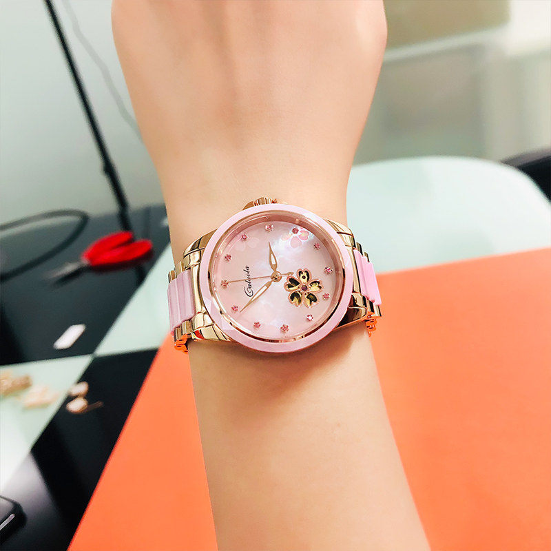 卡罗莱镂空全自动时尚女士机械表 vordo国产腕表