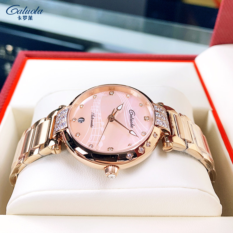 卡罗莱简约气质自动正品牌机械表 vordo国产腕表