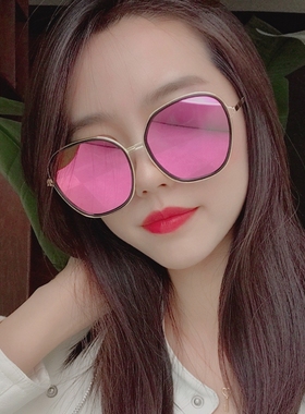 韩国复古黑色眼镜网红沙滩挡风