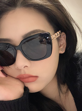 方框墨镜女款时尚防晒高级感