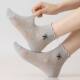 ຕາຫນ່າງ bow socks ແມ່ຍິງ socks summer ບາງ ballet style summer fungus lace mid-calf socks ເດັກຍິງຫວານ socks
