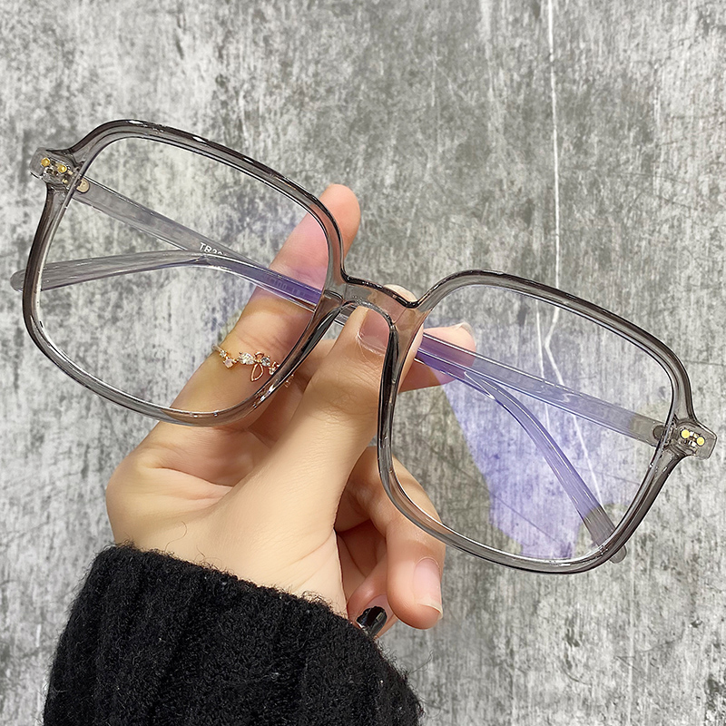麦萌旗舰店大框近视眼镜女韩版潮网红复古同款眼睛框镜架男可配有度数平光镜1