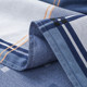 Warm pure cotton 3 simple stripes plaid