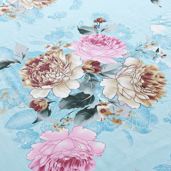 Pure cotton bed sheet single piece 100 cotton summer double 1.5 meter household ladies with lace summer floral quilt