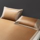 2026 new latex ice rattan mat, summer old-fashioned mat, three-piece set, air-conditioned mat, bamboo mat, single ice silk mat, straw mat