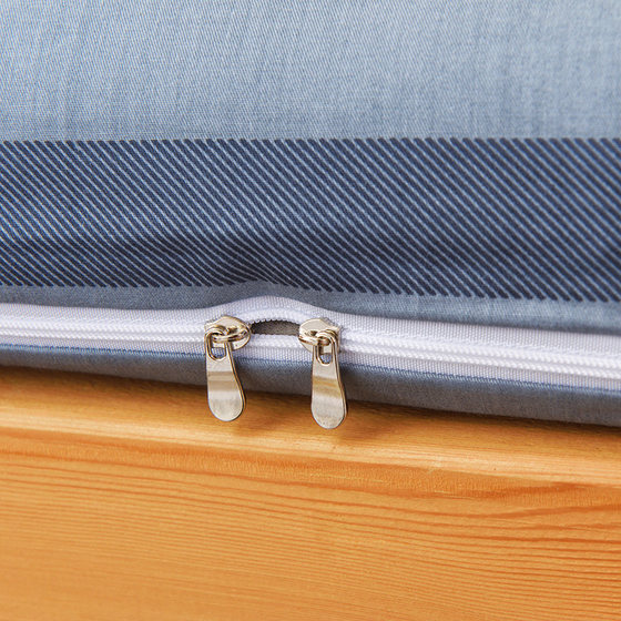Pure cotton zipper all-inclusive fitted sheet student dormitory mattress cover