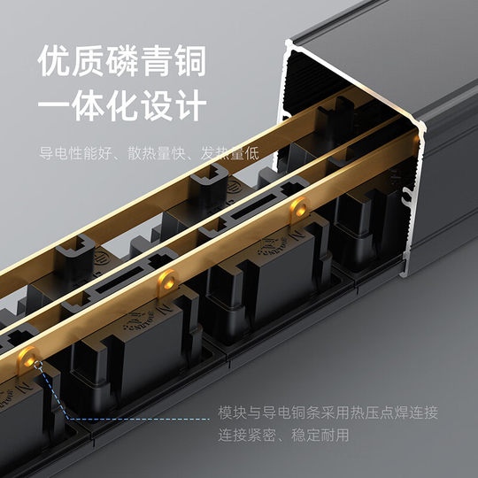 三拓 TS.8012机柜PDU电源插座10A输入8位10a输出开关总控模块 插排新国标大功率工业机房机柜多功能接线板