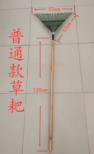 台湾刘盛草耙 22齿耙铁耙子 耙树叶耙杂草 草爬子 草耙子树叶耙子 - 图2