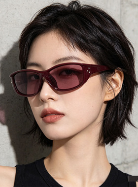 新款未来感防风骑行偏光太阳镜