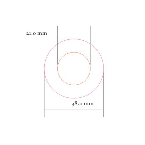 同心空心圆圈环形O型3am300LSE双面胶透明磁吸环不干胶贴纸高粘度 - 图0