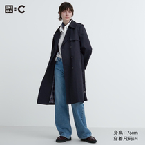 Uugaku (designer cooperation section) Female dress UNIQLO: C windsuit (long-style jacket new) 460908