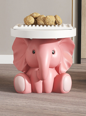 大象入户玄关换鞋凳装饰摆件