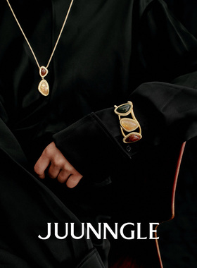 JUUNNGLE洲谷缚光手镯女男小众原创轻奢高级感宝石手镯礼物送女友