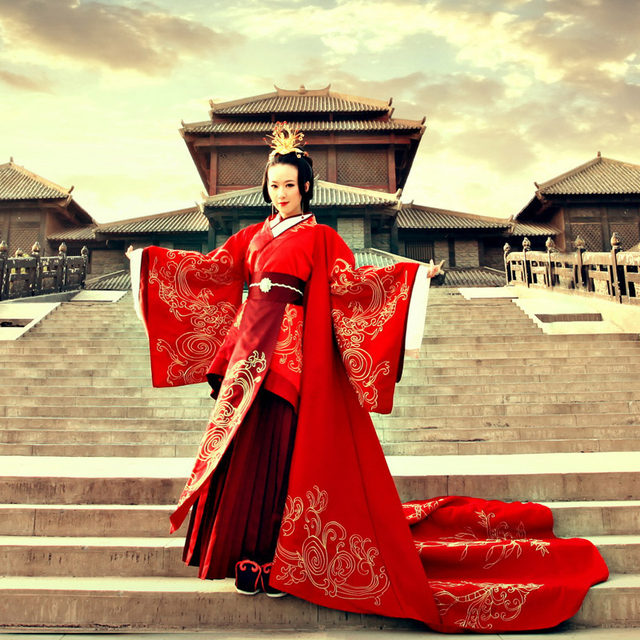 Fengguan Xiamei Wedding Dress Beauty Scheming Queen Performance Costume