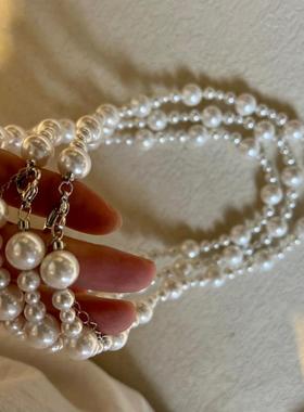 叛逆者蓝心洁法式贝珠满天星