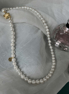 贝珠6mm女星星磁吸扣小红书同款