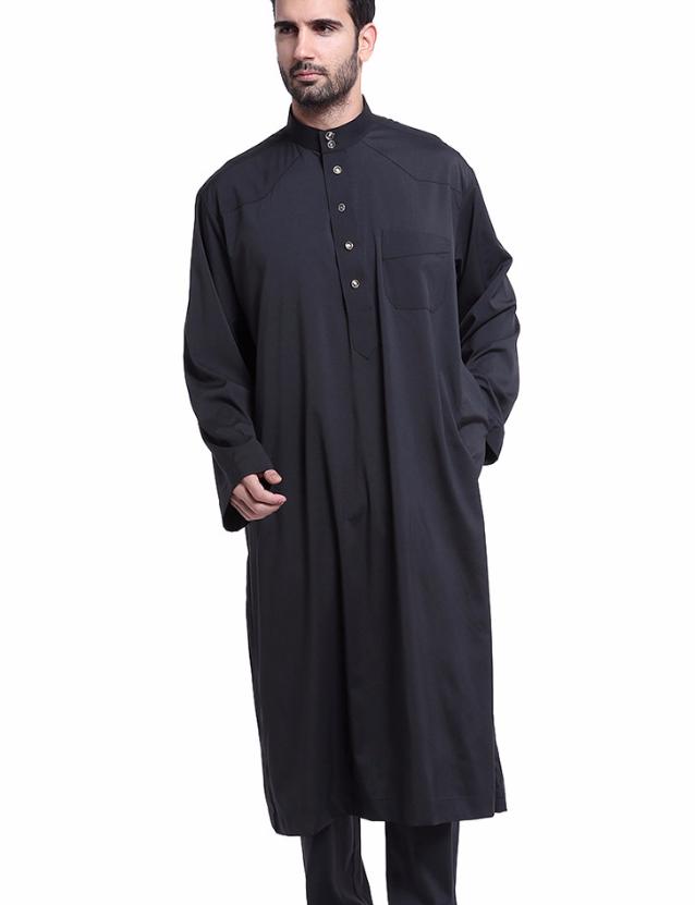 巴基斯坦印度白色长袍男装回民阿拉伯中东迪拜男士纯色长袍套装1,淘宝优惠券,粉丝福利购,淘宝优惠卷