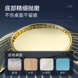 Легкая роскошная тарелка для фруктов из кованого железа, корзина для фруктов, тарелка для фруктов, журнальный столик для домашней гостиной, тарелка для конфет, тарелка для закусок, корзина для хранения, модель интернет-знаменитости