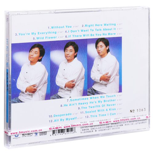正版唱片 王杰 外传西洋代表作 1996专辑CD经典五大再版华纳编号 - 图0