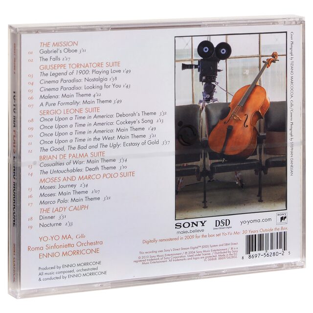 Yo-Yo Ma Plays Ennio Morricone CD Yo-Yo Ma Plays Ennio Morricone