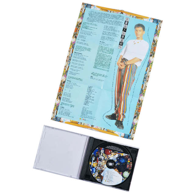 Genuine album Rolling Stone Zhang Zhenyue I just like you 1993 album CD + lyrics book