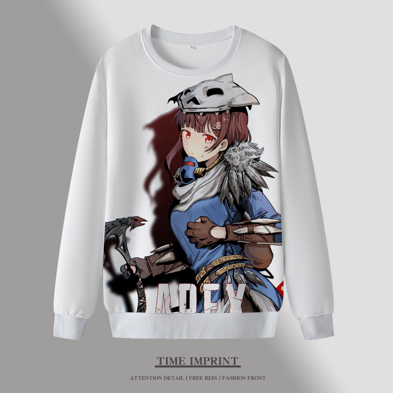 七海Nana7mi秋冬季卫衣青少年帽衫大码宽松二次元痛衣长袖外套潮