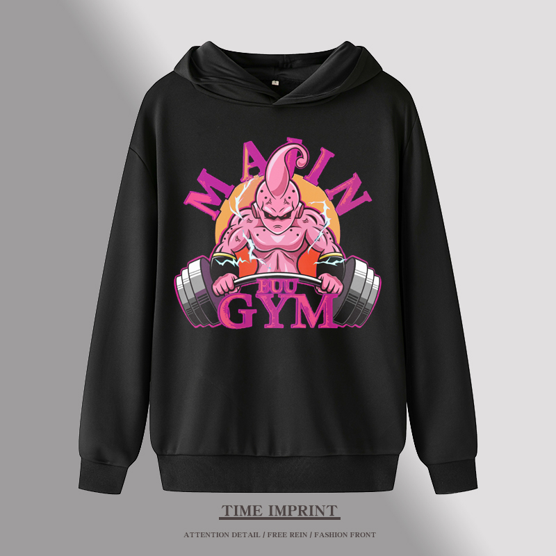 肌肉龟仙人卫衣魔人布欧衣服健身帽衫运动衣服撸铁者大码外套瑞克