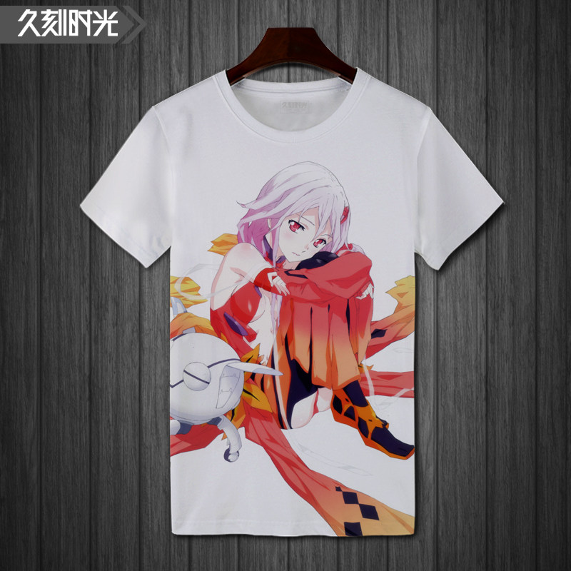 罪恶王周边冠楪祈短袖男动漫文化衫 久刻时光T恤