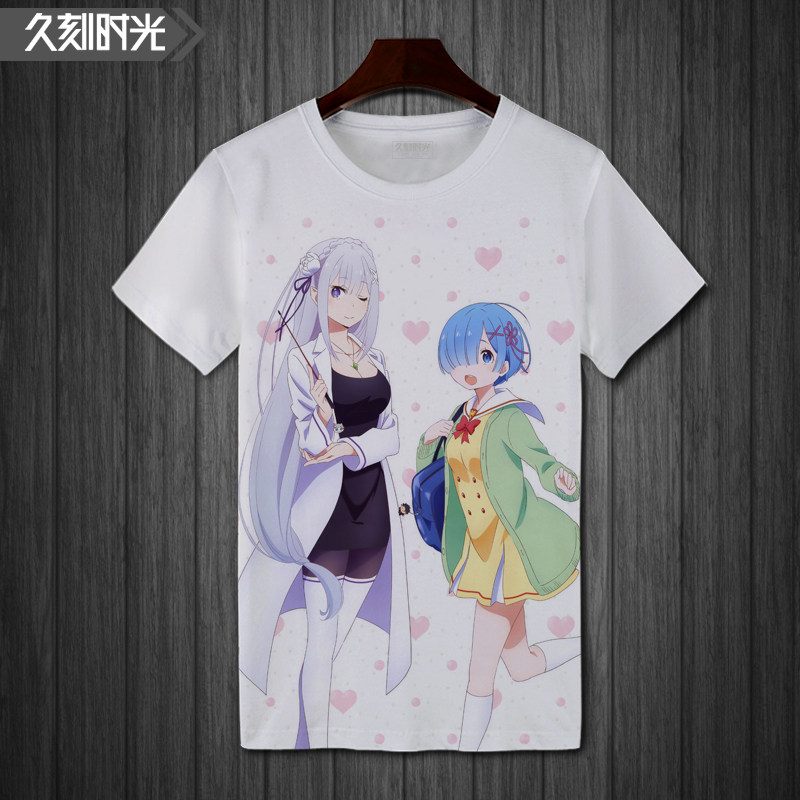 开始的异世界生活青少年学生t恤 久刻时光T恤