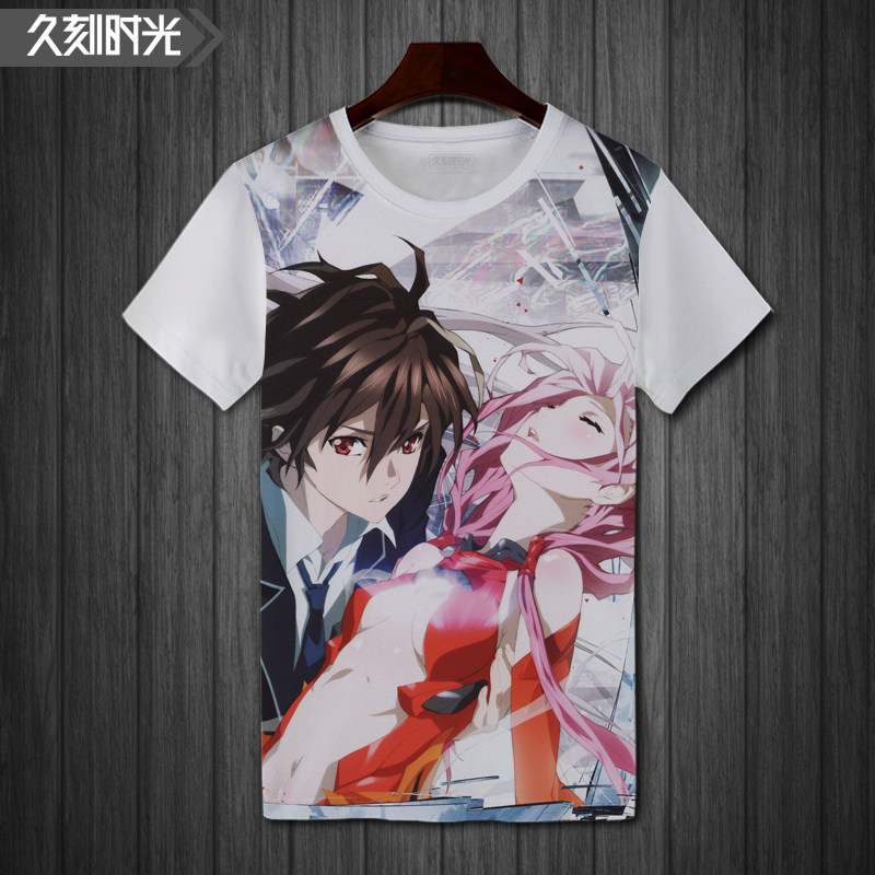 罪恶王周边冠楪祈短袖男动漫文化衫 久刻时光T恤