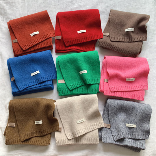 Écharpe 100 % cachemire en pure laine australienne sélectionnée