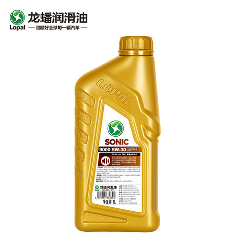 龙蟠汽车润滑油全合成机油 SONIC 9000 1L*4 5W-30 SN-图1