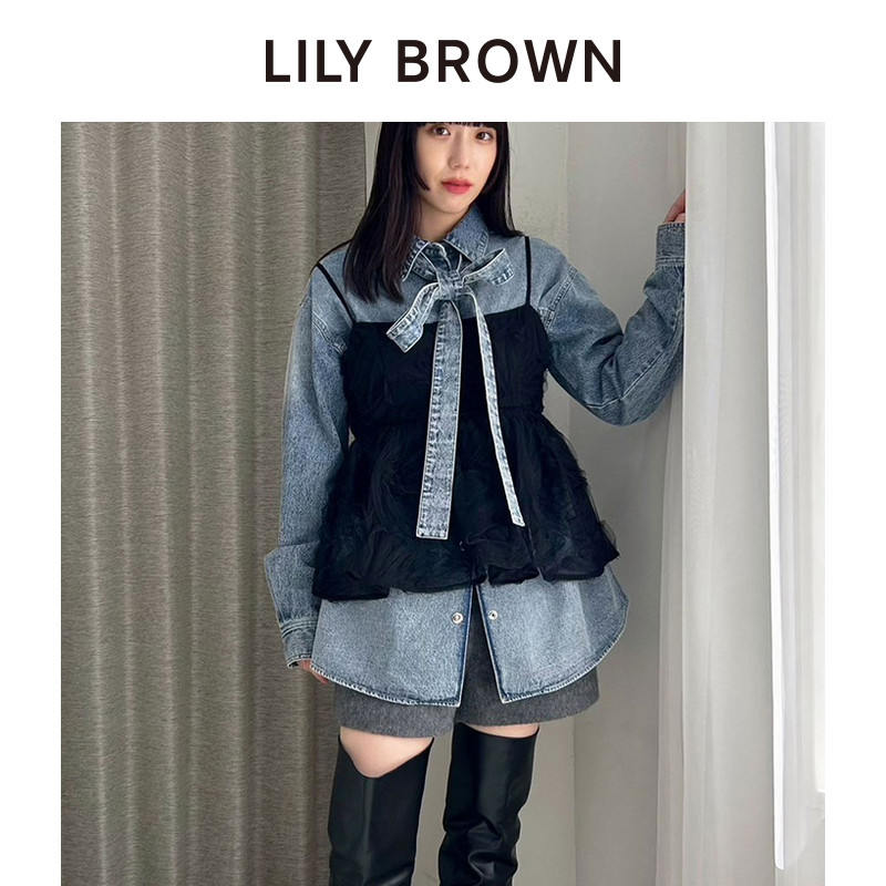 LILY BROWN秋冬款 甜美公主风蕾丝吊带抹胸上衣LWFT245020,淘宝优惠券,粉丝福利购,淘宝优惠卷