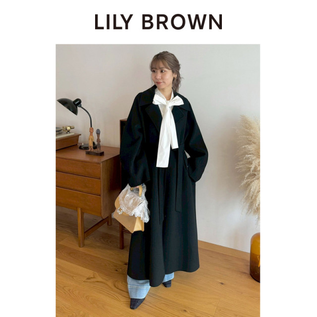 LILYBROWN waisted woolen coat