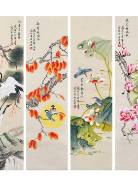 名师作品花鸟画纯手绘