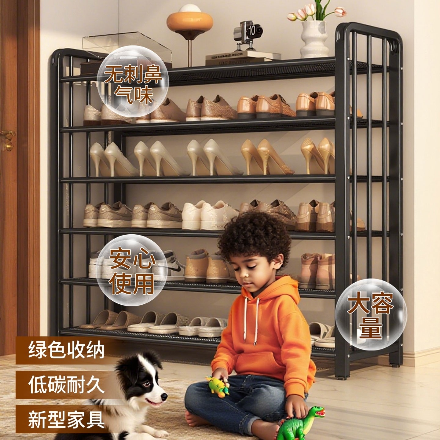 鞋架多层家用鞋柜出租房入户门口鞋架子宿舍简易小型多层室内鞋柜,淘宝优惠券,粉丝福利购,淘宝优惠卷