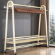 Floor-standing bedroom coat rack for home use