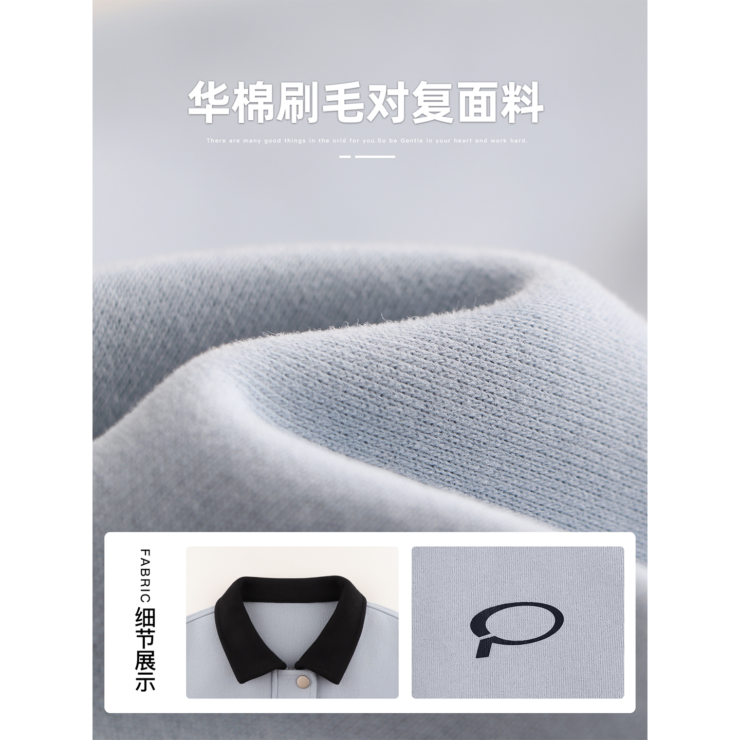 Amybaby女童上衣秋冬季2025新款美式复古撞色翻领休闲棒球服外套 - 图3