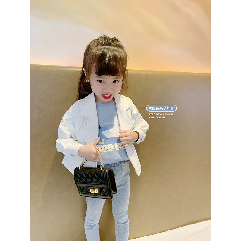 家童装网红女童水洗牛仔外套亲子装母女装工装女宝宝亲子上衣 Amy 家童装网红女童水洗牛仔外套亲子装母女装工装女宝宝亲子上衣 Amy