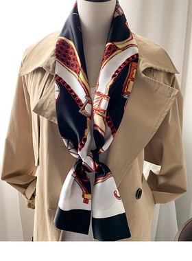 丝巾项链聚酯纤维女百搭时尚