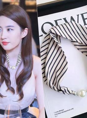 丝巾聚酯纤维女百搭时尚