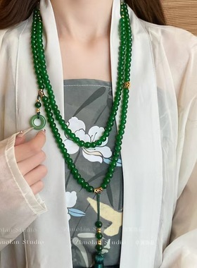 毛衣链项链女士百搭时尚