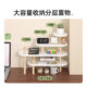 Desktop corner deformable multi-layer storage rack