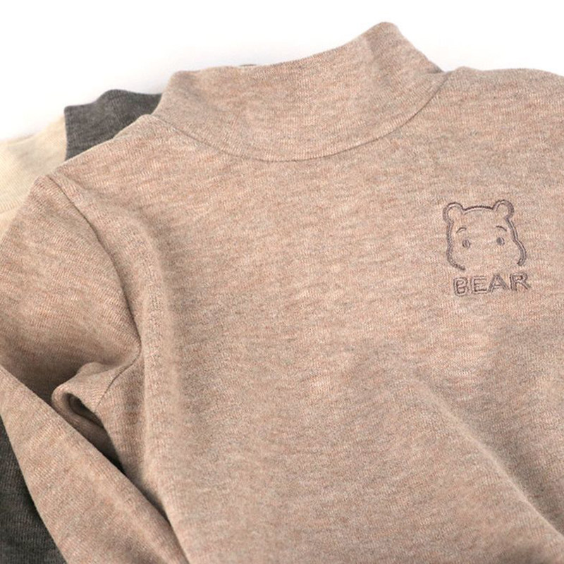 宝宝打底衫儿童上衣薄绒棉秋款中小童半高领磨毛内搭男童长袖T恤,淘宝优惠券,粉丝福利购,淘宝优惠卷