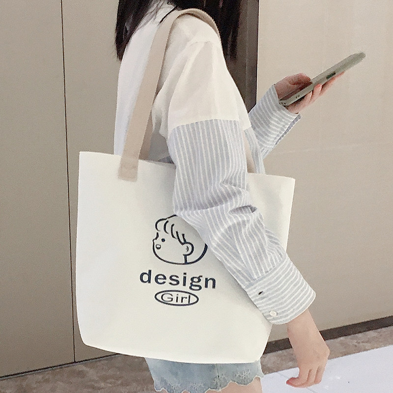 补课包手提袋帆布斜挎手提补习拎书 合肥雨凡箱包女士包袋