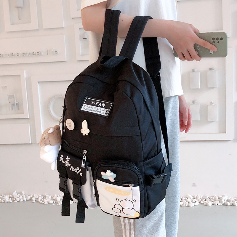 女初中生小学生大高中学生双肩包 合肥雨凡箱包双肩背包