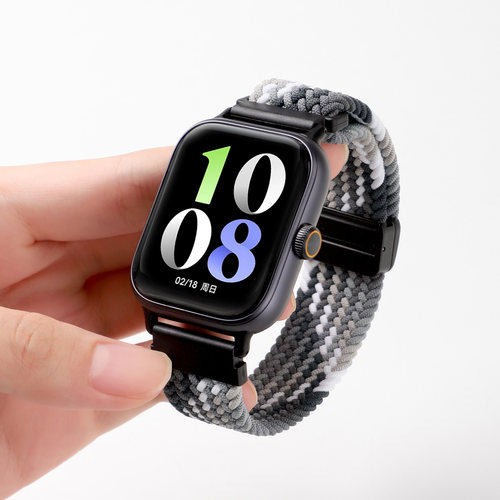适用于vivowatchgt1/2表带磁吸扣编织iQOOWATCHGT腕带智能运动手表vivo watch gt尼龙watch235男女款替换配件 - 图3